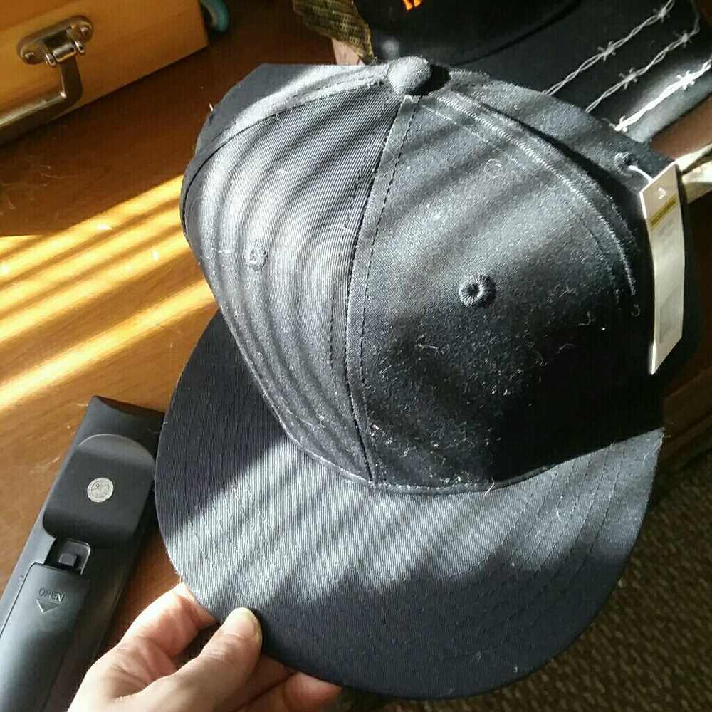 Black Brim Hat